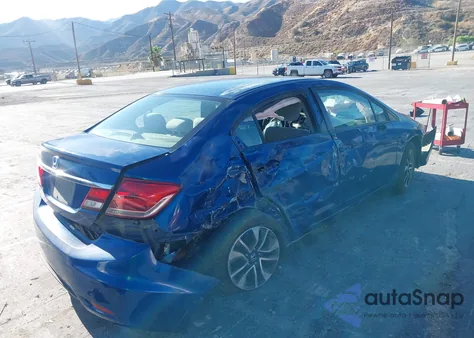 2013 Honda Civic Ex z USA, uszkodzony, nr VIN 19XFB2F85DE225279